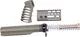 Guntec USA AR-15 4in Pistol Brace Build Kit With Milspec Buffer Tube Cerakote Flat Dark Earth