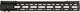 Presma 223/5.56 Super Light M-LOK Free Float Handguard w/Partial Top Rail 15 in Black