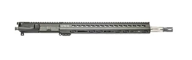 Luth-AR Complete Upper Receiver Assembly .223 27in 18in Bull Rifle 1x9 1/2x28 Picatinny Key MOD A2 Flash Hider Anodized Manganese Phosphate Silver/