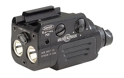 Surefire XR2 Weaponlight Pistol and Picatinny 600 Lumen CHarger Black XR2-A-RD