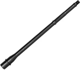 Moriarti AR-15 5.56x45mm NATO Threaded Barrel 13.9 inch Pencil Mid Length 1-7 Twist 1/2x28 QPQ Corrosion Resistant Black