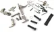 WMD Guns Lower Parts Kit AR-15 Mod 2 NiB-X Nickel/Black