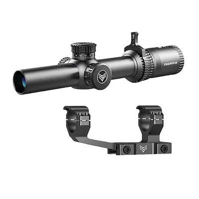 Illuminated Tomahawk LPVO 1-8x24mm SFP Ill. Guerrilla Dot BDC BLK W/MT