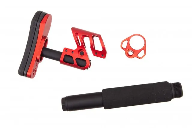 Odin Works Zulu 2.0 Adjustable Stock Kit - Red