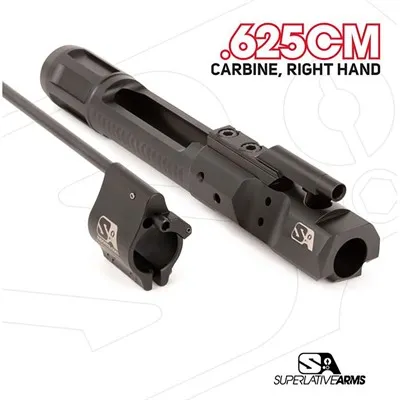Block DI Builders Kit With Clamp On .625" Gas Black Carbine RH