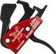 Ballistic Engineering Core Forced Reset Rifle Trigger Compatible Curved 3.5lb Red