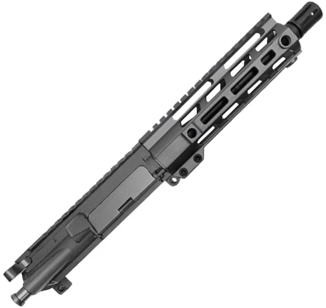 XTS Complete Upper Receiver w/o BCG AR-15 223/5.56 16.5in 7.5in Pistol 1-7 Twist 1/2x28 Thread M-LOK Bird Cage Black Nitride Finish