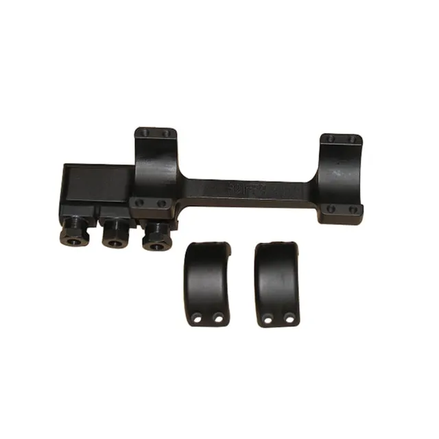 DNZ Freedom Reaper 1" 6061 T6 Aluminum 1-Piece 20 MOA Forward Picantinny Rail Scope Tube, Matte Black