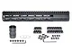 Presma AR-15 Super Light M-LOK Series Free Float Handguards 13in Black