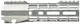 Aero Precision AR15 ATLAS S-ONE M-LOK Handguard - Uncoated 7.3in Raw - Aluminum