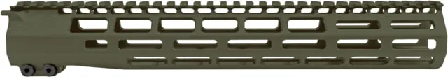 Grey Ghost Precision M-LOK Handguard AR-15 12.625 inch Aluminum 0.7 lb Olive Drab Cerakote