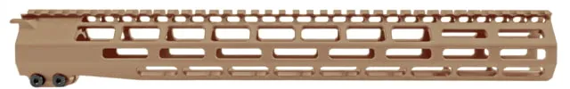 Grey Ghost Precision M-LOK Handguard AR-15 15 inch Aluminum 0.8 lb FDE Cerakote