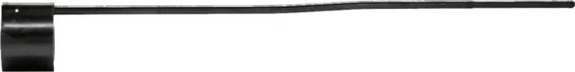 ABC RIFLE COMPANY AR-15/AR-10 Low Profile Steel Gas Block Gas Tube Assembly .750 in Gas Block Black Mid Length Black