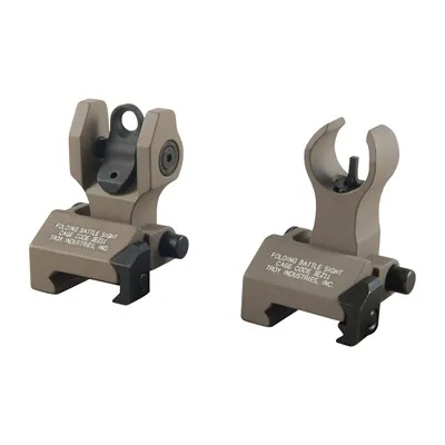 AR-15 Flip-Up HK-Style Front Sight Set Dark Earth