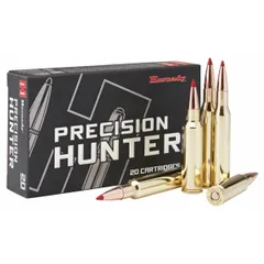 Hornady 80994 Precision Hunter .308 Winchester 178 Grain ELD-X, 20 Rounds