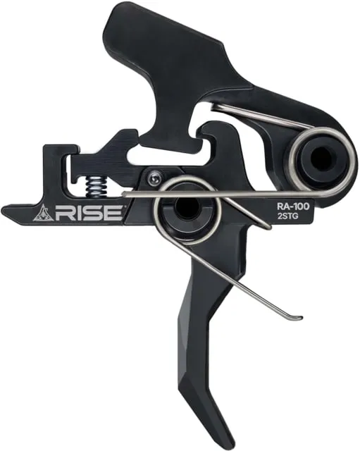 Rise Armament OPMOD HEX-C 2-Stage Trigger Curved 4.5 lb Black RA-100-HEXC-BLK