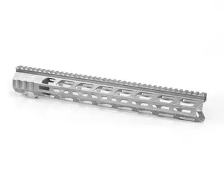 Breek Arms 15" Builders Series RAW AR-15 M-LOK Handguard White