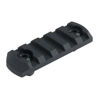 M-LOK Rail 5-Slot Picatinny 2.375"aluminum For AR-15 Black