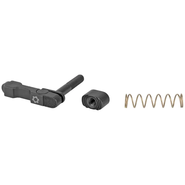 CMMG AR15 Ambi Mag Catch, Black, Engraved with CMMG Logo