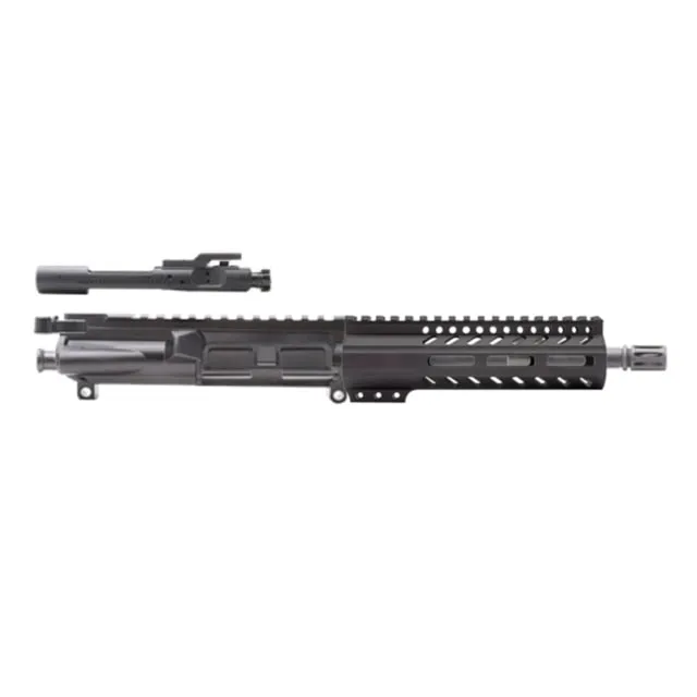 Tiger Rock Complete Upper Receiver AR-15 7.62x39 7.5in Pistol Length 1-9.5 Twist w/ 7in Super Slim Hanguard Black Large