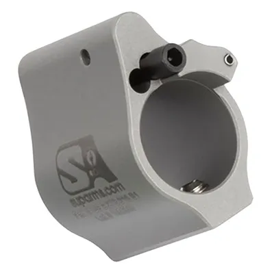 AR-15 Solid Adjustable Gas Block .625" Stainless Steel