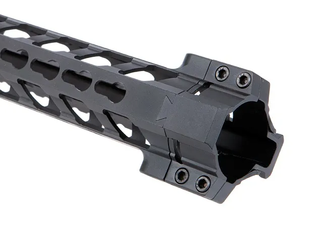 Fortis AR-15 REV 2.0 Free Float Rail System KeyMod - 12 Black