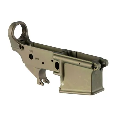 Stripped AR-15 Blemished Super Duty Lower 5.56mm OD Green