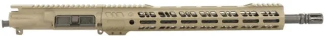 Grid Defense Complete Upper Receiver .300 Blackout 16 inch Pistol Length 4150 Light HBAR Barrel 1-8 Twist 14 inch M-LOK Rail A2 Flash Hider Flat Dark