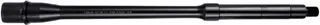 Lead & Steel AR-15 5.56mm Threaded AR Barrel 13.9in Government Mid Length 1-7 Twist 1/2x28 Nitride Black