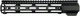 JE Machine Tech AR-15 M-LOK Versatile Free Float Handguard 12in Barrel Nut Included Black