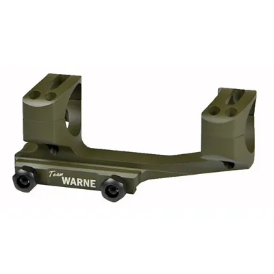 X-Skel Msr Cantilever 1" Ultra High (1.435") 0 MOA Mount, OD Green