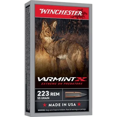 Tip Varmint X 223 Remington 55gr Polymer Extreme Point 20/Box