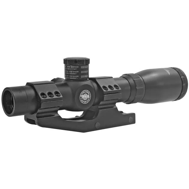 BSA 1-4x24 Tactical Weapon Mil Dot Reticle Rifle Scope
