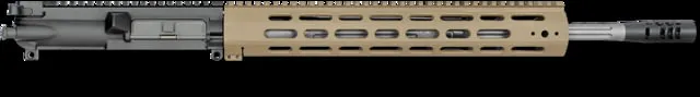Rock River Arms Completed Upper Receiver X-1 .308/7.62x51mm 18 Inch Barrel 1-10 Twist 5/8-24 Threat Free-Float Handguard Brake Tan