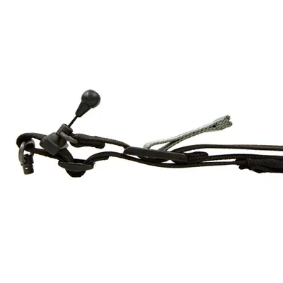 Vickers Padded 2-To-1 Red Swivel Sling-Black