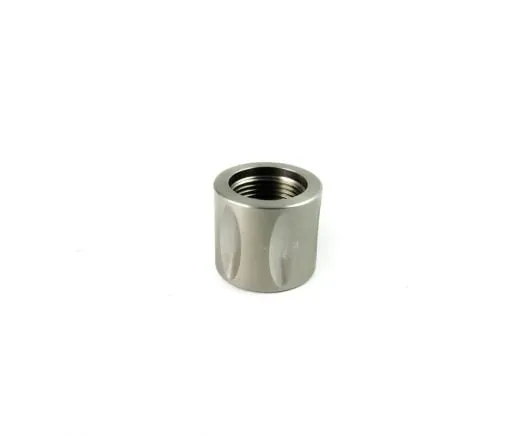 Dirty Bird 5/8x24 x 3/4 OD x 5/8 Long Fluted Thread Protector for 7.62x39, 300 BLK, 6.8 SPC, 6.5 Grendel - Stainless Steel