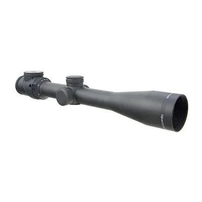 Accupoint 2.5-12.5x42mm SFP Illum Grn MOA-Dot Crosshair BLK