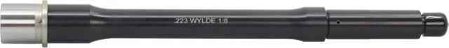 JE Machine Tech AR-15 .223 Wylde Threaded Pistol Barrel 10.50in 1-8 Twist .750 Gas Block Carbine Length 1/2x28 4150 CrMoV Steel Nitride Black