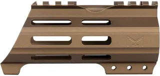 ABC RIFLE COMPANY American Built Custom Hybrid AR-15 M-LOK Handguard w/Finger Stop 5in Burnt Bronze