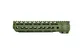 Mitchell Defense DualCool AR-15 M-LOK Handguard OD Green 10.5 In