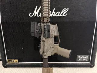 Daniel Defense MK18 Upper on a Painted Aero Lower