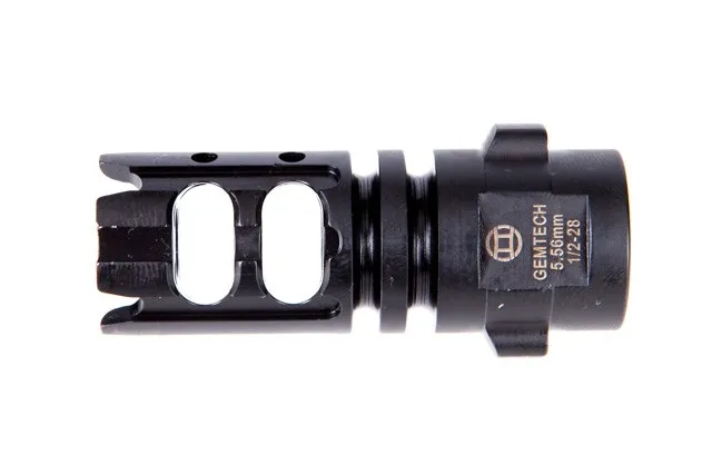 Gemtech QUICKMOUNT 5.56mm Muzzle Brake - 1/2-28