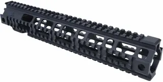 AT3 Tactical Pro Series Free Float Quad Rail AR15 Handguards 12.5in Rifle Length Black