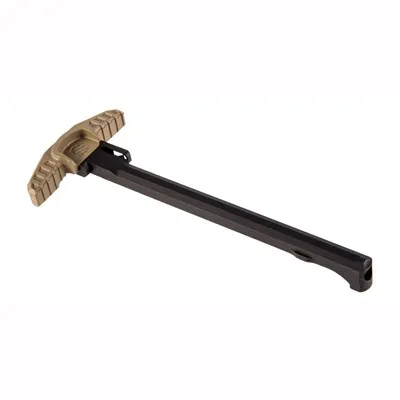 AR-15 No-Latch Charging Handle Ambidextrous FDE