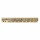 Guntec USA AR-15 Ultra Lightweight Thin M-LOK Free Floating Handguard w/ Monolithic Top Rail 15in Gold Plated