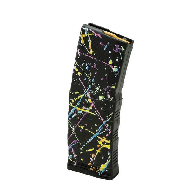 Amend 2 Neon Splatter Mod-3 30rds 5.56x45mm/.223 Remington, Black
