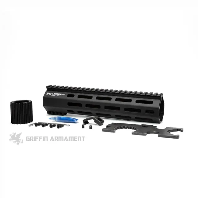 Griffin Armament SR-Rigid M-LOK Rail 9.5in Black Large