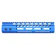 Guntec USA Ultra Lightweight Thin M-LOK System Free Floating Handguard w/Monolithic Top Rail 9in Blue