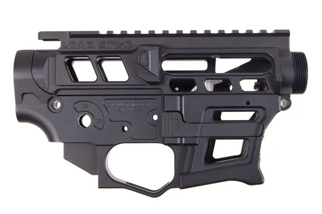 Lead Star Arms LSA-9 Skeletonized PCC/AR-9 Receiver Set - Black