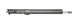 Luth-AR Complete Upper Receiver Assembly .223 27in 18in Bull Rifle 1x9 1/2x28 Picatinny Key MOD A2 Flash Hider Anodized Manganese Phosphate Silver/